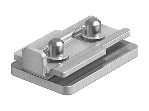 Комплект Алютех для откатных ворот шиной 6 м, стальные опоры до 450 кг. от 10 шт.